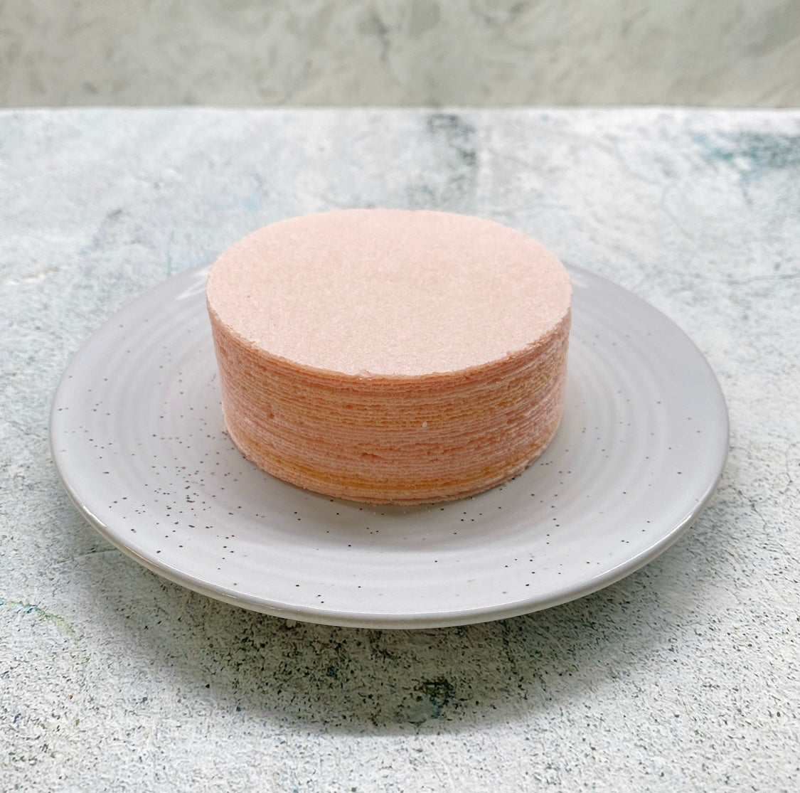 Oblea Vegana – Pink Chai 
(Vegan Wafer – Pink Chai)