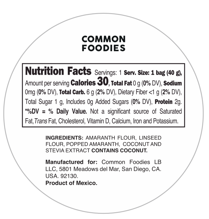 Oblea Vegana – Coco (Vegan Wafer – Coconut)