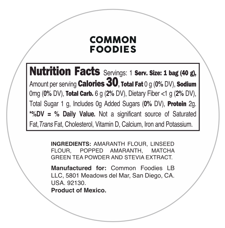 Oblea Vegana – Matcha (Vegan Wafer – Matcha)