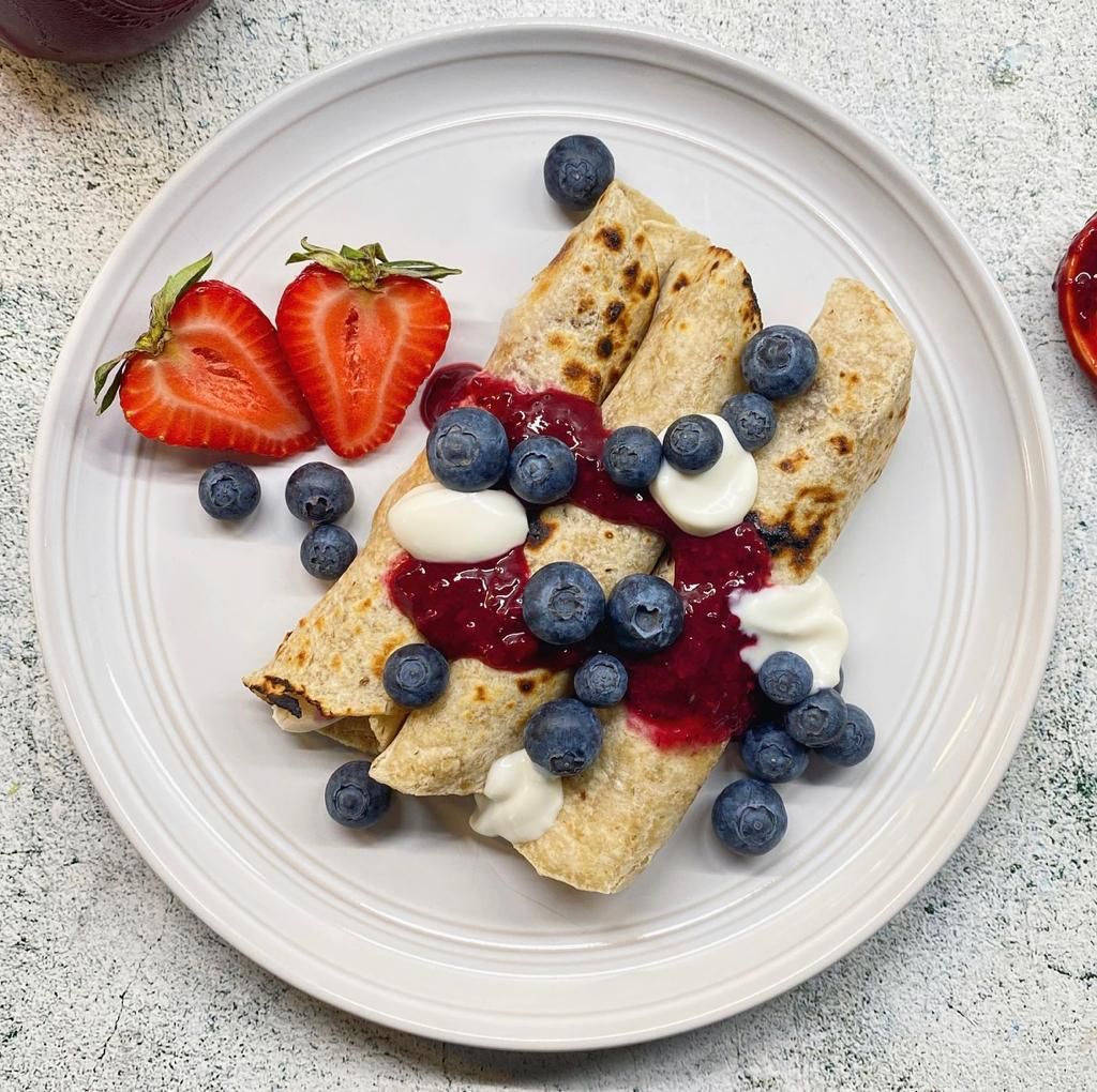 Healthy Breakfast Crepes