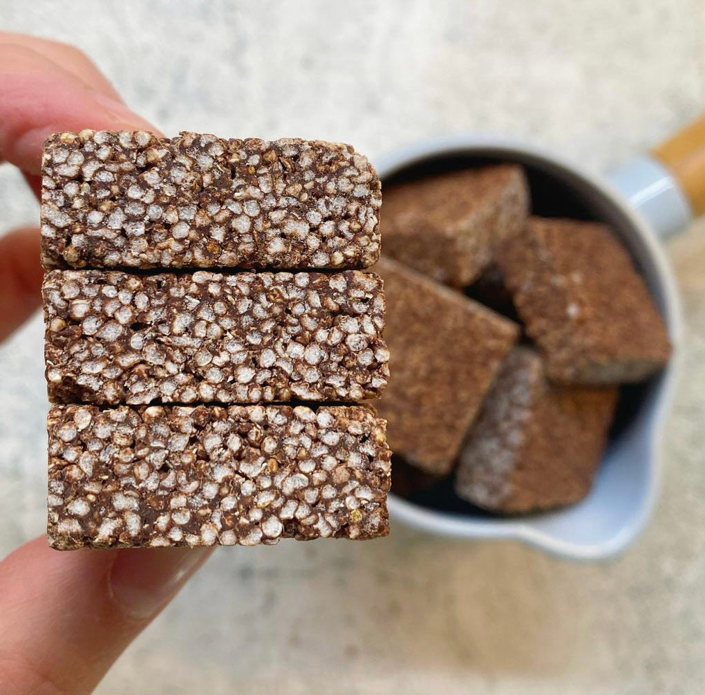 Sugar-Free Chocolate Amaranth Squares