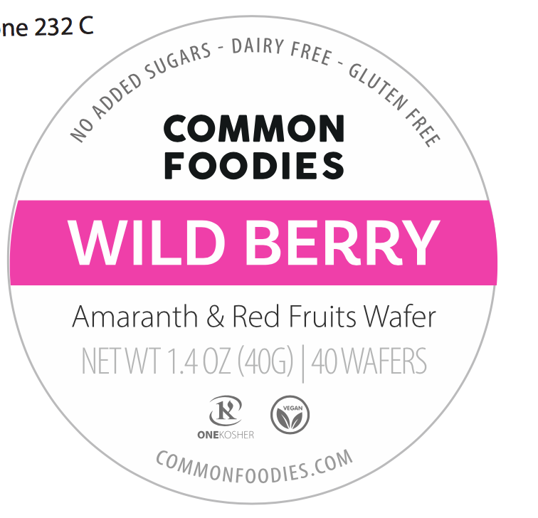 Oblea Vegana –  Wild Berry (Vegan Wafer – Wild Berry)