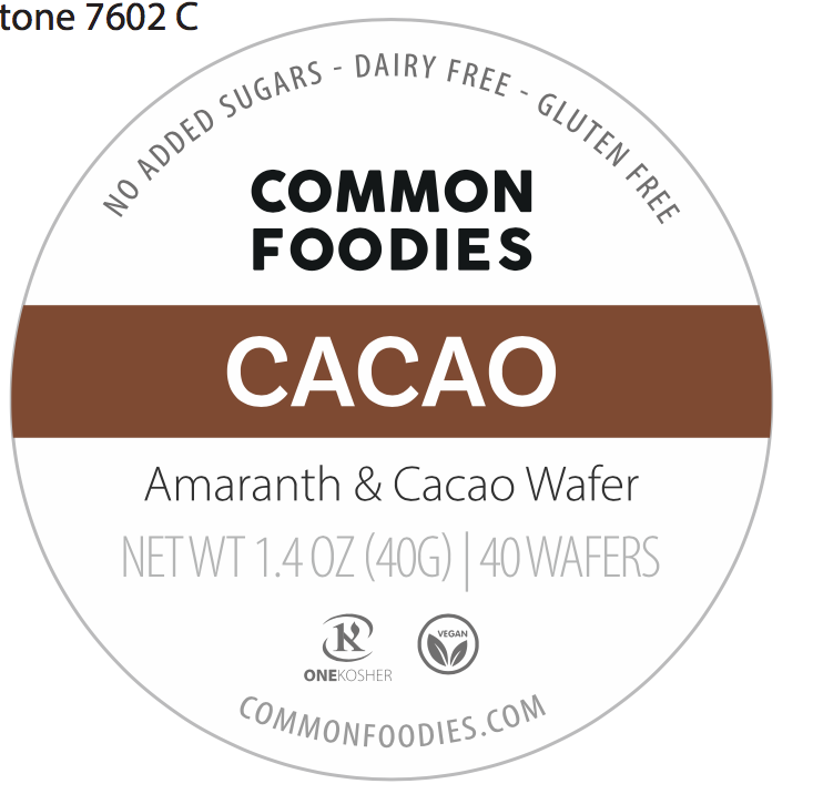 Oblea Vegana – Cacao (Vegan Wafer – Cacao)