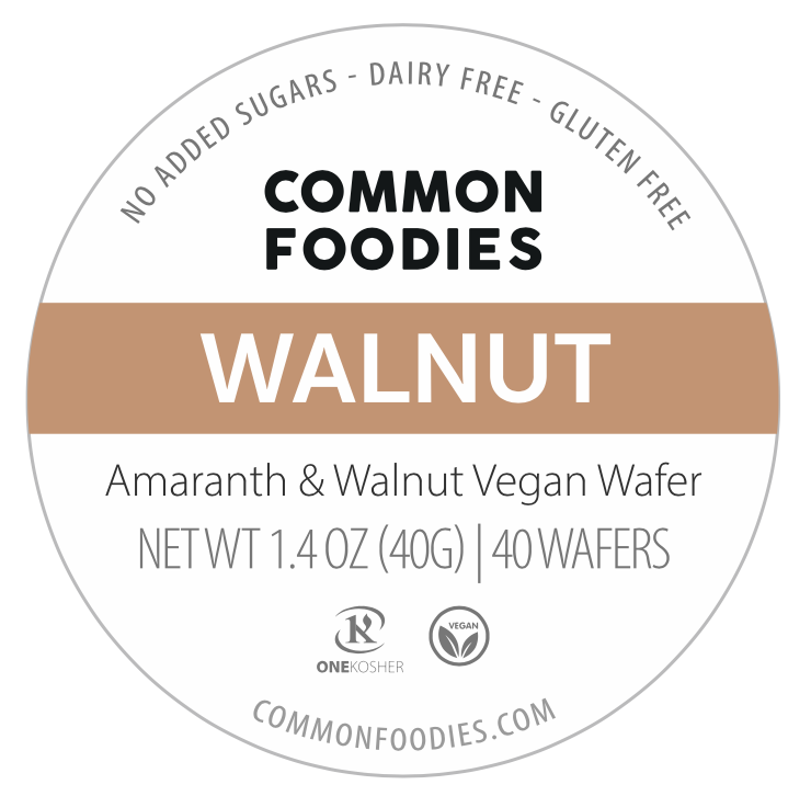 Oblea Vegana – Walnut (Vegan Wafer – Walnut)